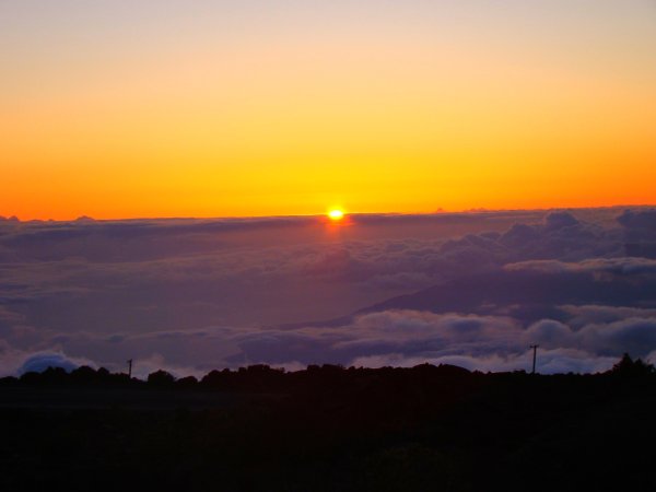 Солнце село