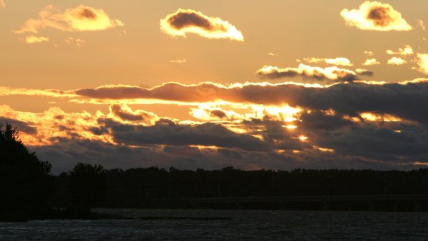 Небо перед закатом