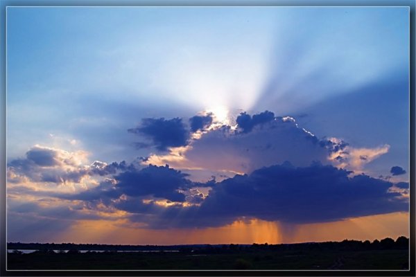 Пейзаж небо