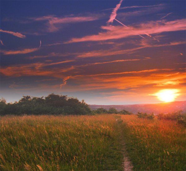 Красивый рассвет