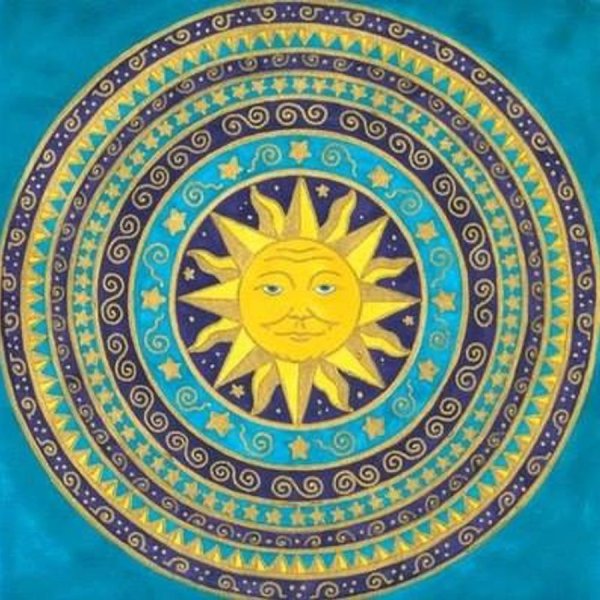 Солнце на прозрачном фоне