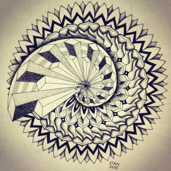 Геометрическое солнце