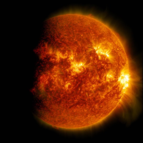 Солнце в космосе