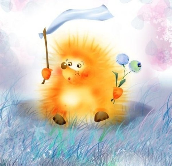 Кот просыпается солнце