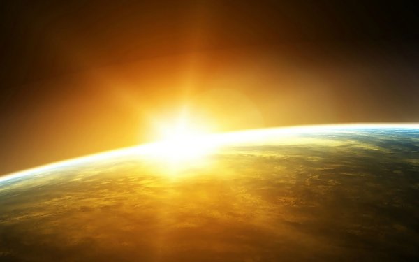 Солнце из космоса