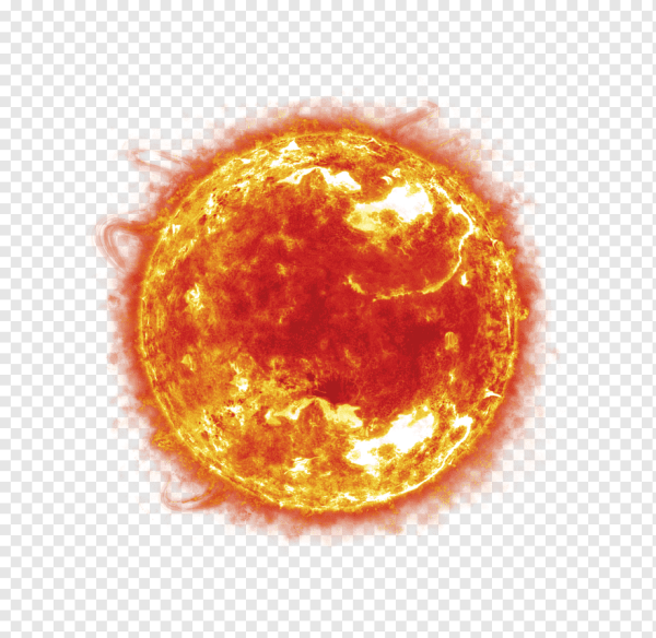 Солнце без фона