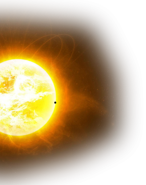 Солнце без заднего фона