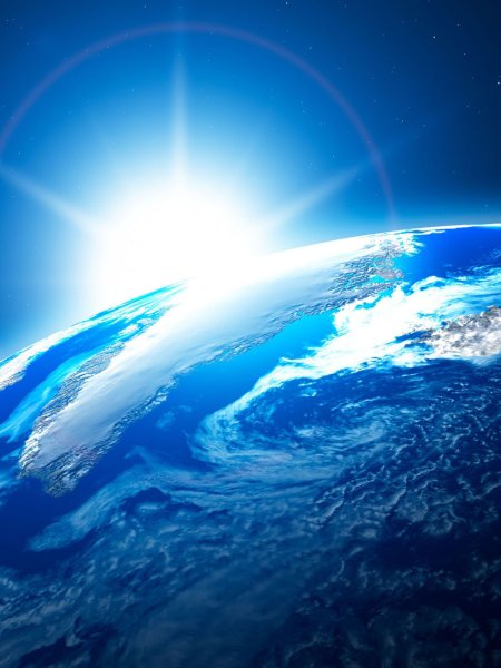 Рассвет над планетой