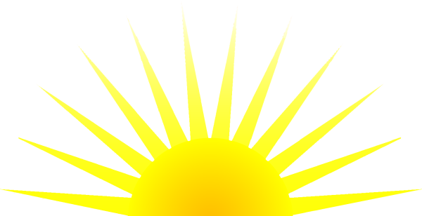 Лучи солнца для фотошопа на прозрачном фоне