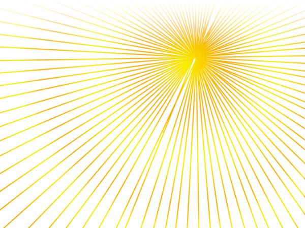 Солнечные лучи рисунок