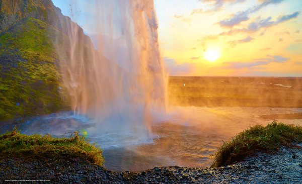 Водопад Годафосс, Исландия