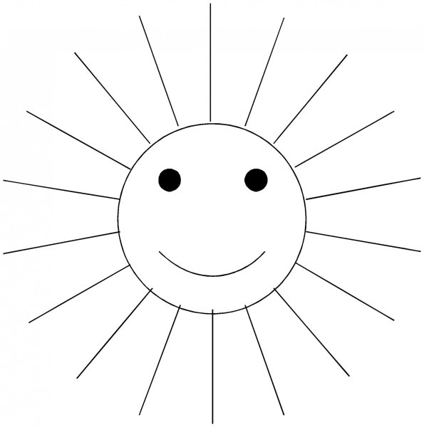 Солнце для рисования