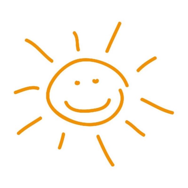 Солнышко детский рисунок