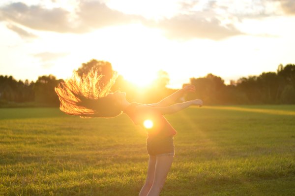 Дети природа лето солнце