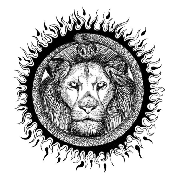 Красивый Зодиак Лев