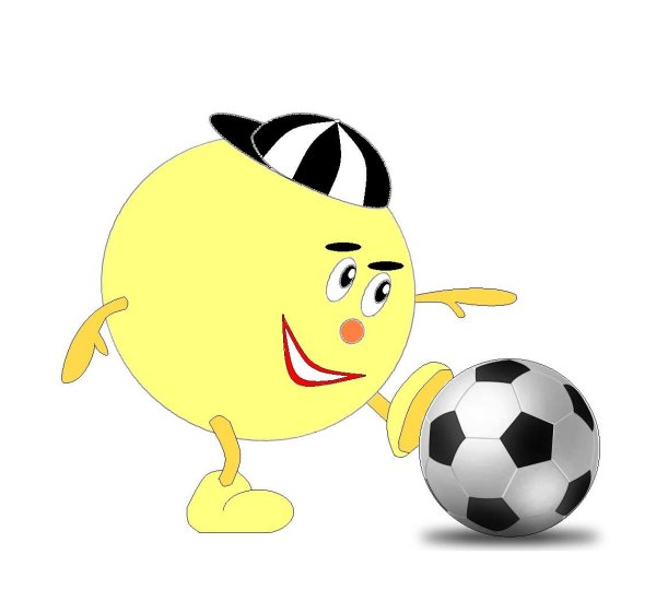 Мячик мультяшный