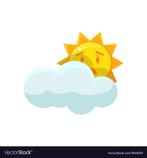 Солнце спряталось за тучи