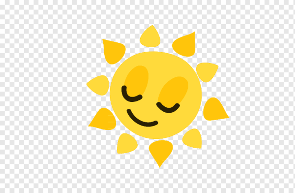 Смайлик солнышко