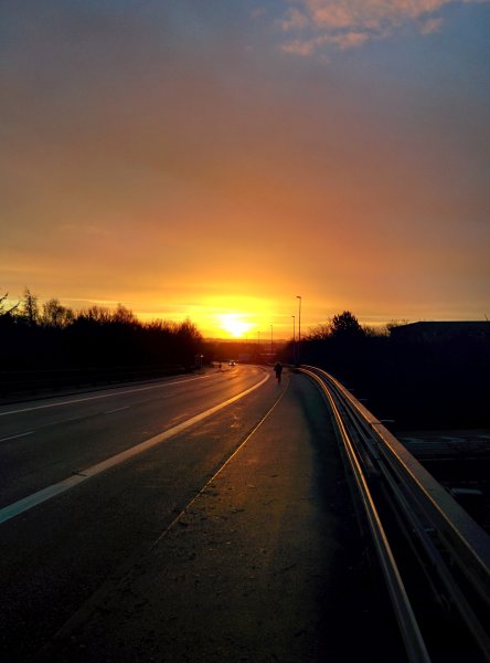 Пейзаж с железной дорогой