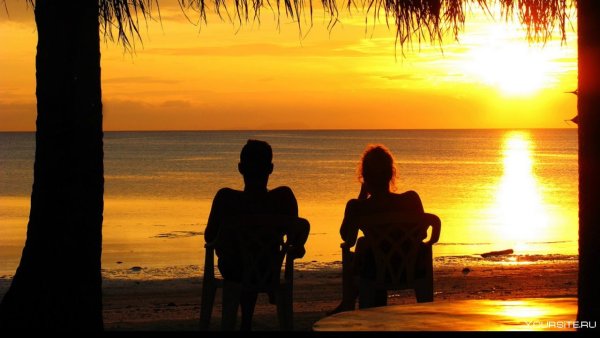 Влюбленные на рассвете