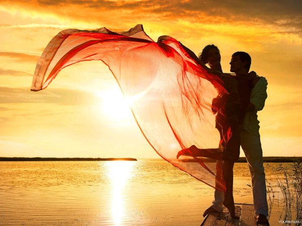 Парочка на закате