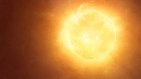 Звезда сверхгигант Антарес