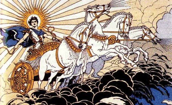 Фаэтон на колеснице Гелиоса