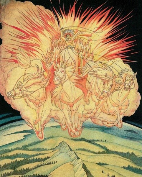 Богиня солнца Гелиос