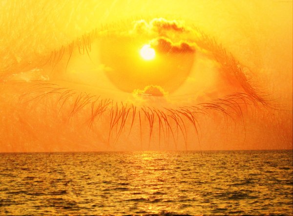 Яркое солнце