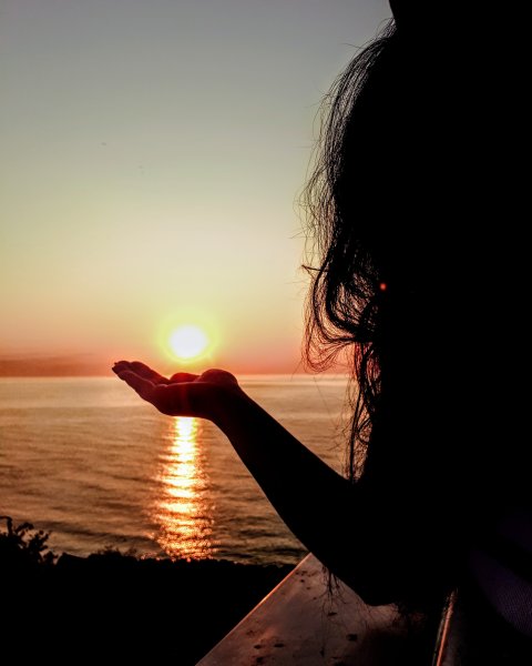 Фотосессия на закате