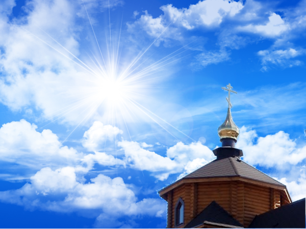 Солнце в православном храме