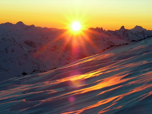 Приэльбрусье закат