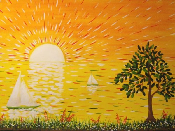 Мастер класс по рисованию гуашью для детей