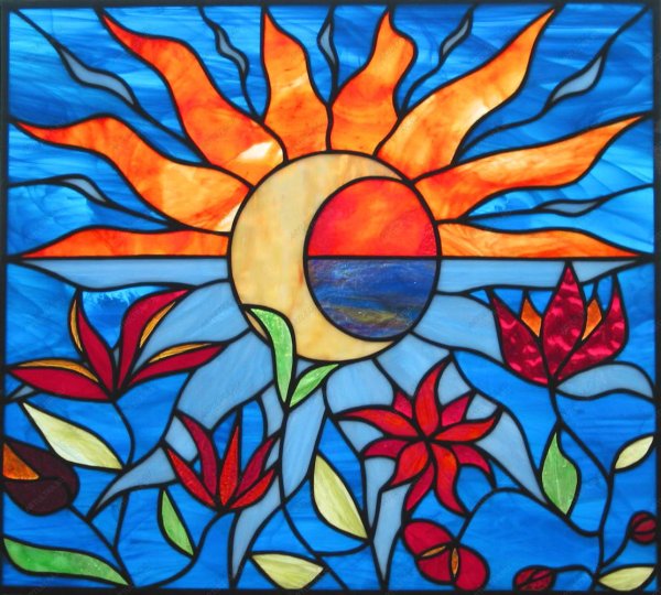 Витражное рисование