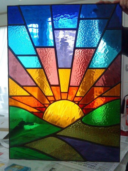 Витраж геометр