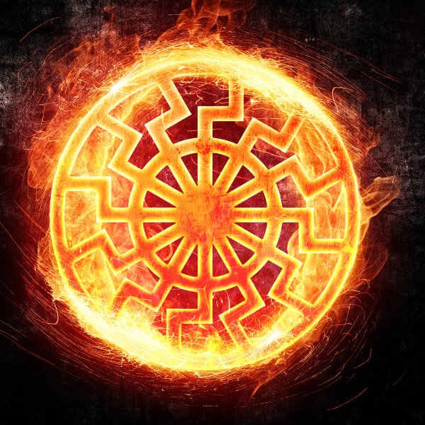 Славянский символ солнца Коловрат