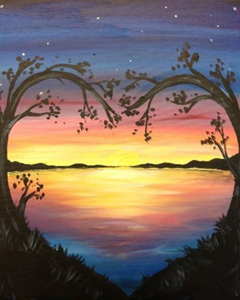 Пейзаж легкий