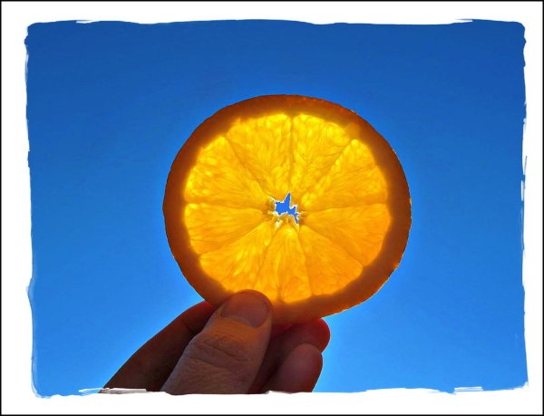 Апельсиновое солнце