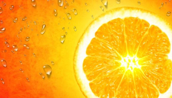 Апельсин фон