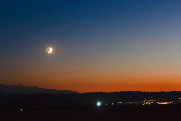 Ночь над морем