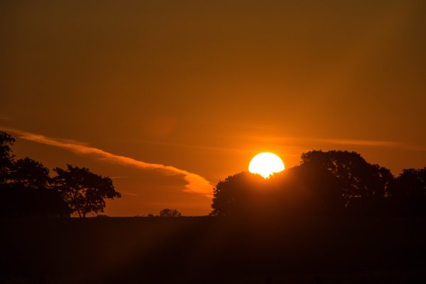 Вид на море ночью