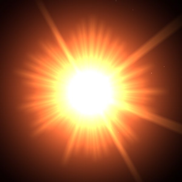 Солнце футаж