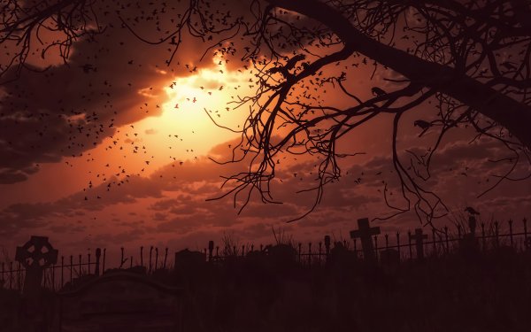 Коричневый пейзаж