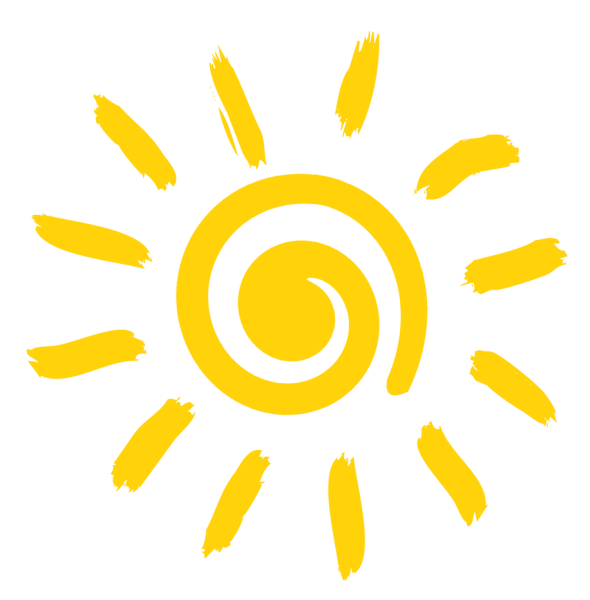 Солнце векторное изображение