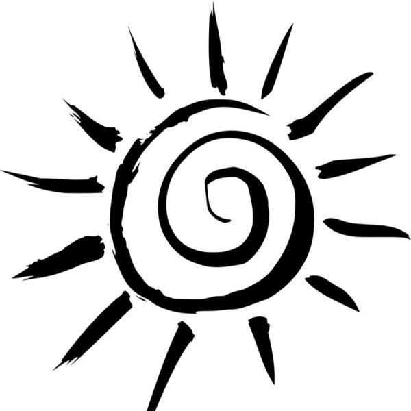 Солнце нарисованное