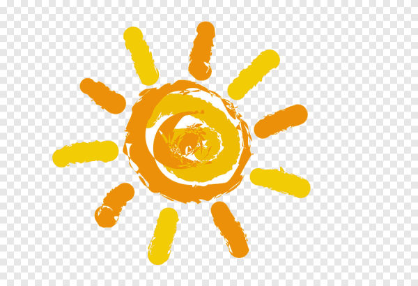 Солнышко без фона