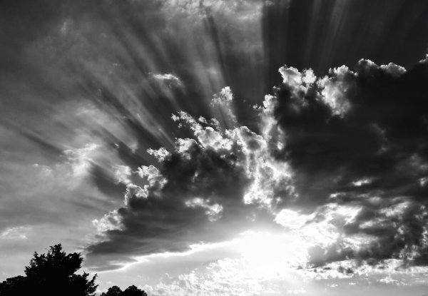 Черное небо