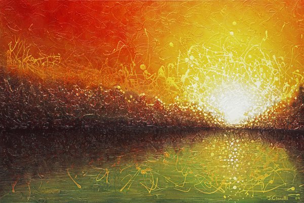 Абстракционизм солнце