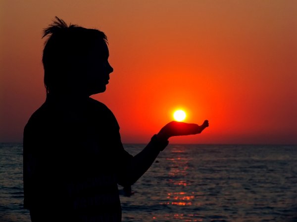 Девушка солнце