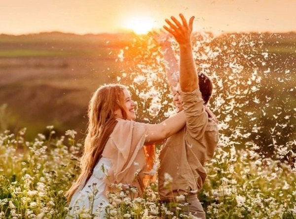 Девушка солнце